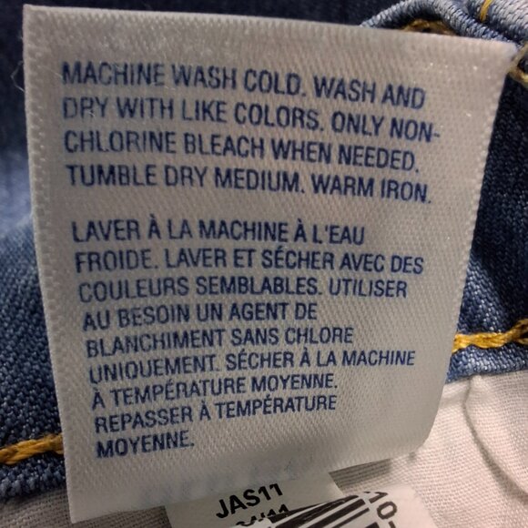 Womens Old Navy The Diva Low-Rise Bootcut Denim Blue Jeans Dark Wash Stretch 10 - Picture 6 of 13